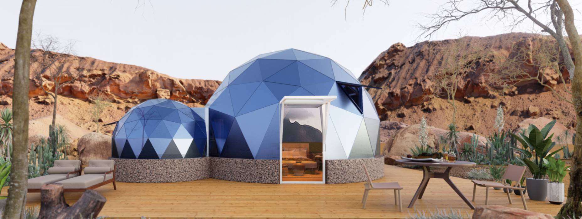 麻栗坡县球形智能光伏玻璃星空房